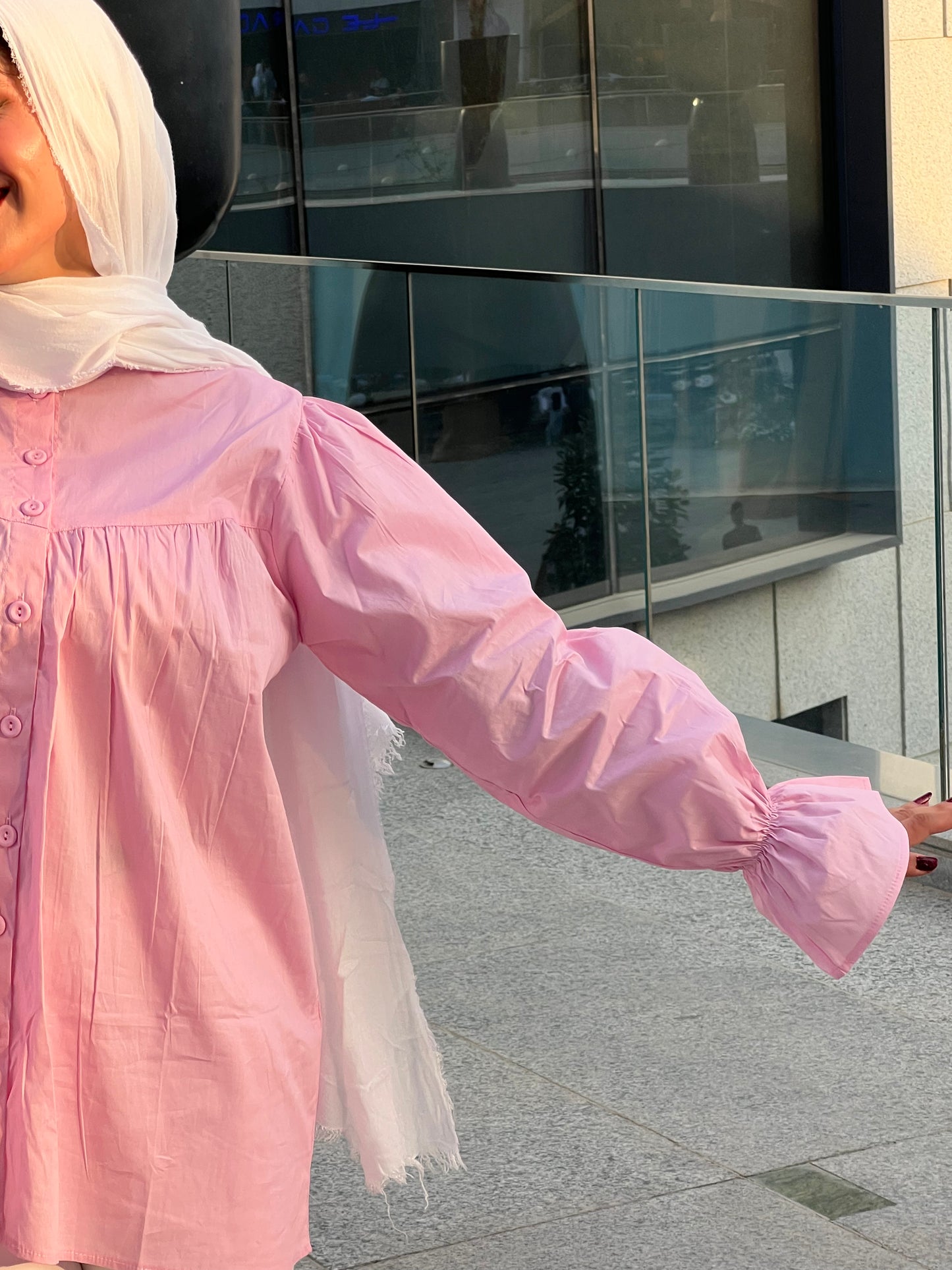 The Lady Blouse - Baby Pink