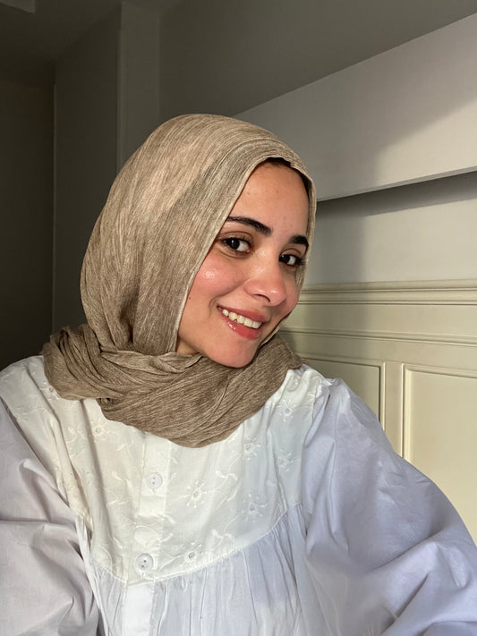Ready To Go hijab -Latte