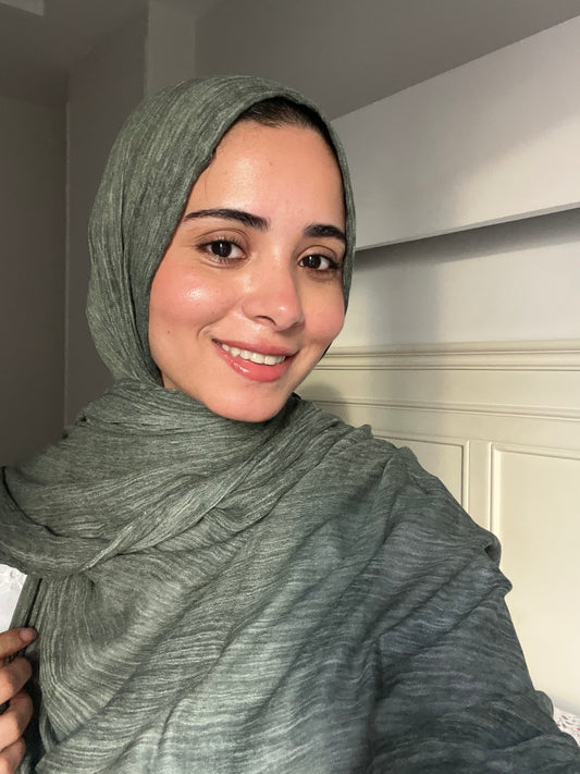 Ready To Go hijab -Deep Green