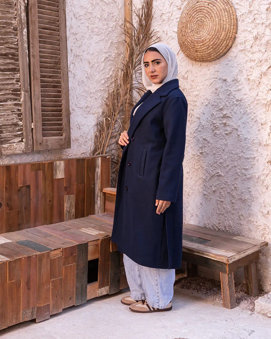Royal blue Milano jacket by THT GIRL, stylish fashion outerwear with a modern fit and sleek design.