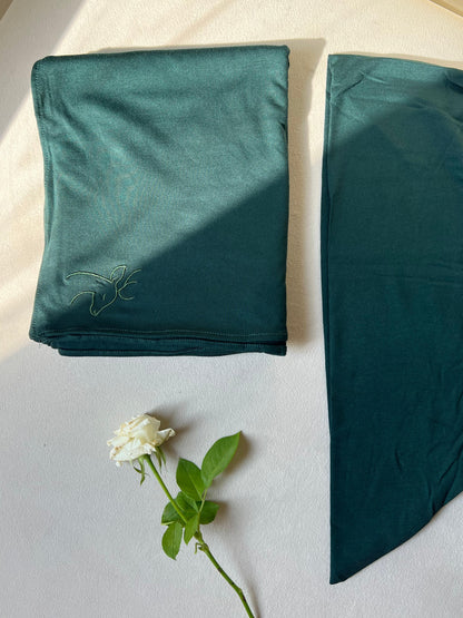 Mini Everyday Hijab Royal green