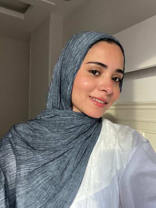 Ready To Go hijab -Jeans blue