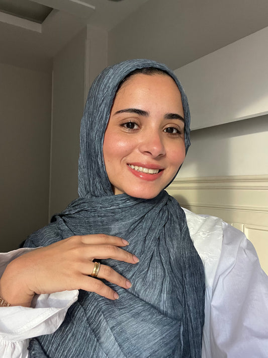 Ready To Go hijab -Jeans blue