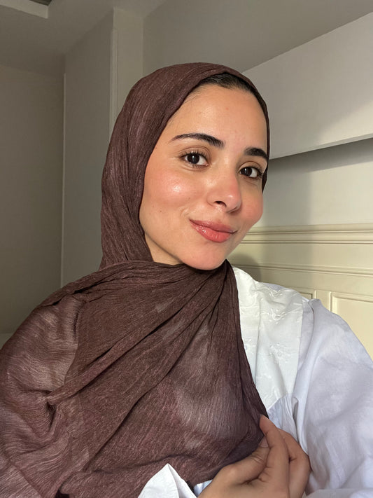 Ready To Go hijab -Chocolate