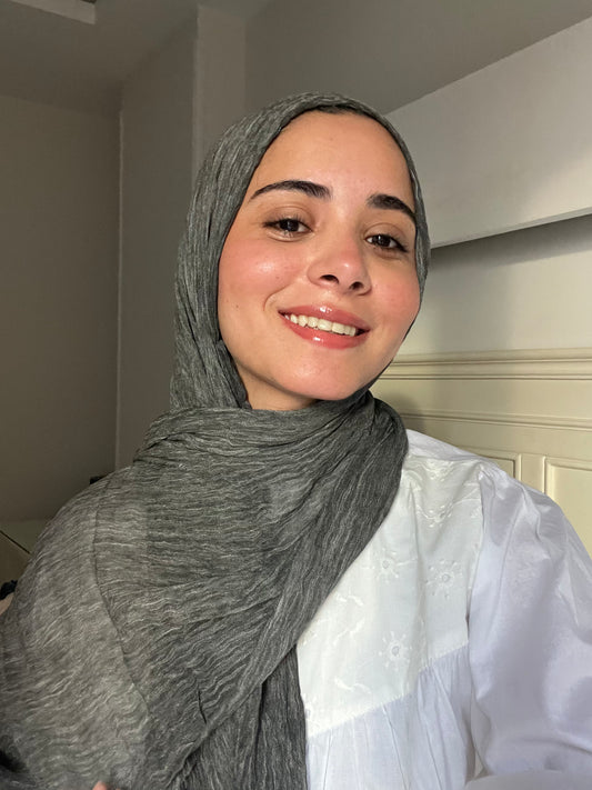 Ready To Go hijab -royal Gray