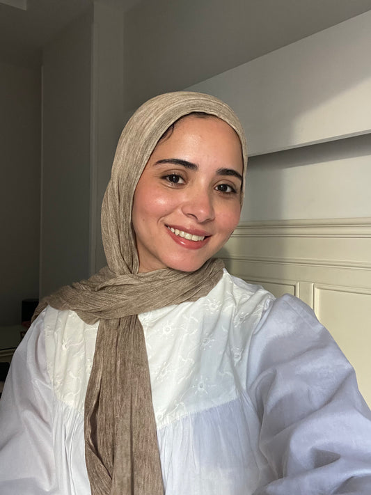 Ready To Go hijab -Latte
