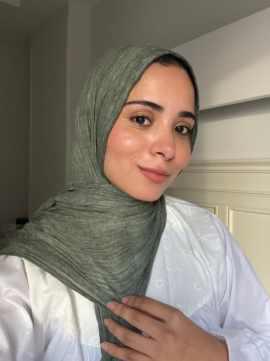 Ready To Go hijab -Deep Green
