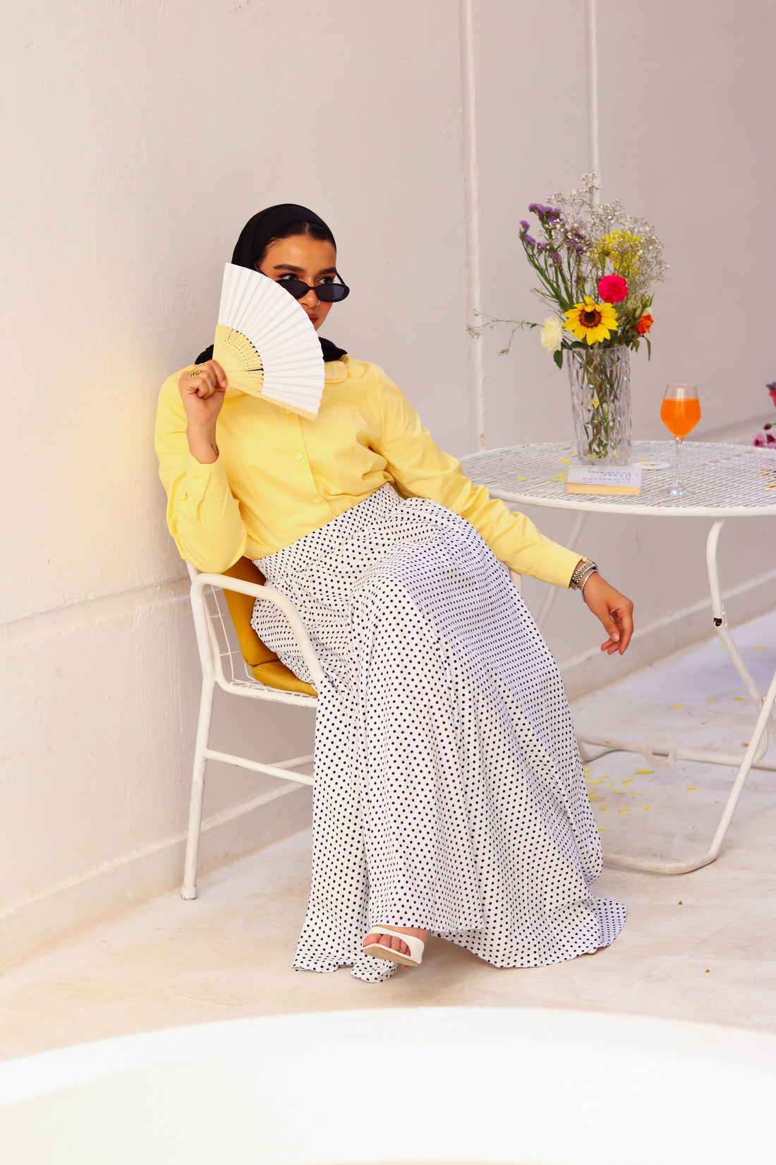 Yellow Paris blouse by THT GIRL featuring short sleeves and a lightweight summer fabric.