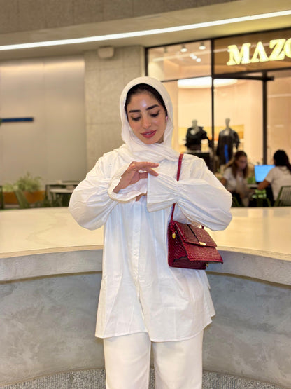 The Lady Blouse - White