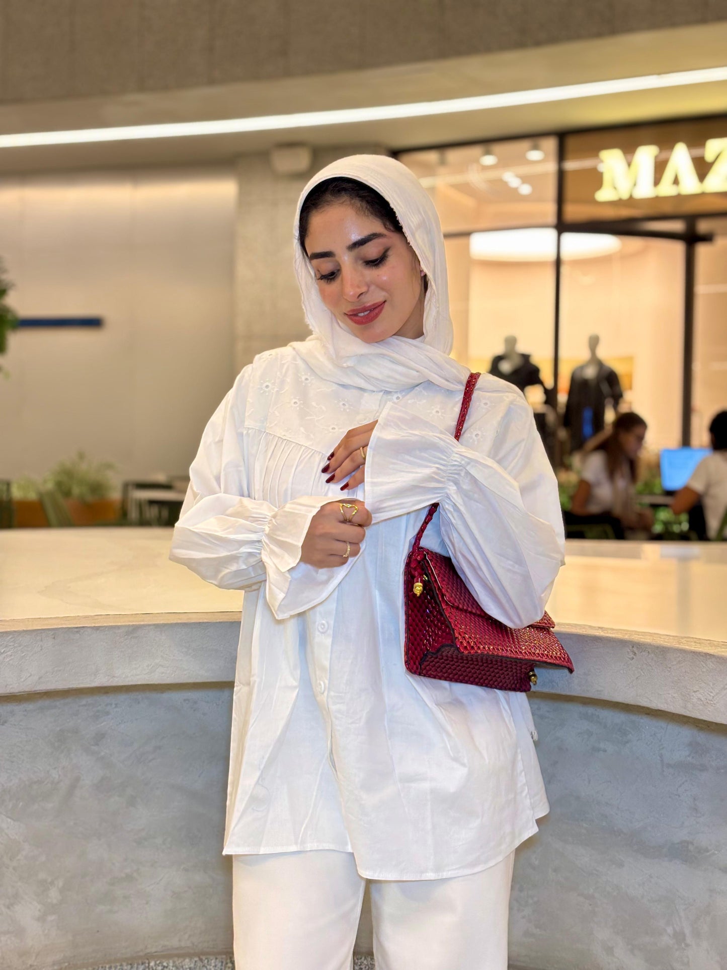 The Lady Blouse - White