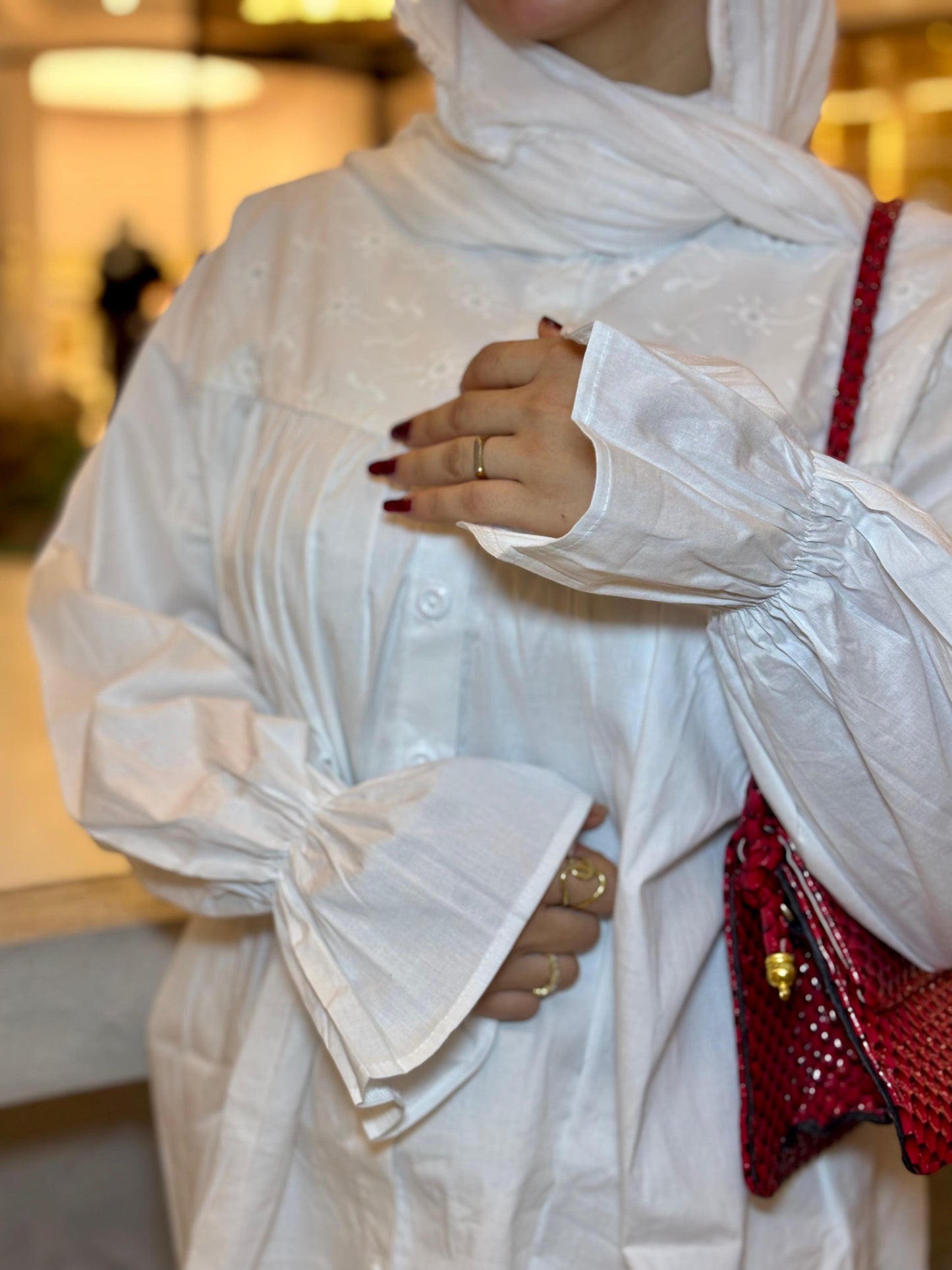 The Lady Blouse - White