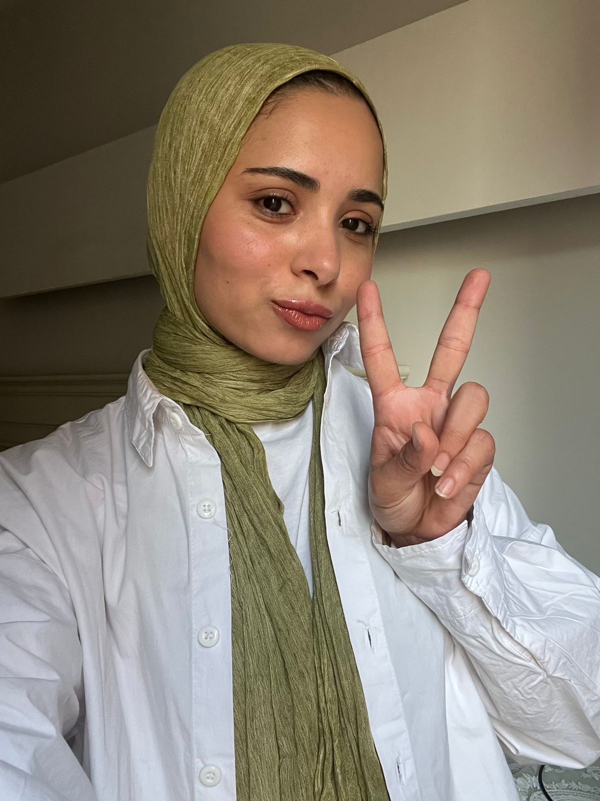 Ready To Go Hijab - Olive