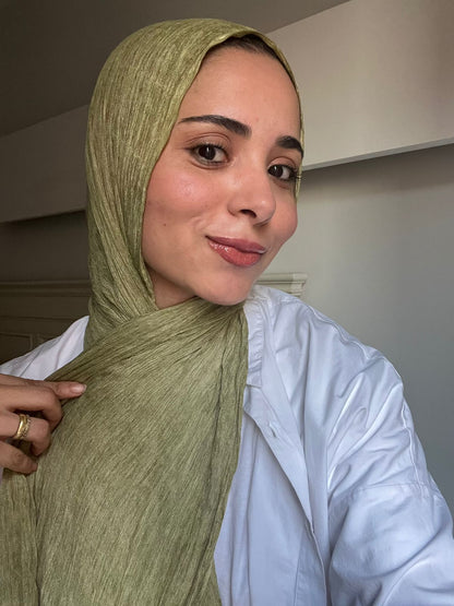 Ready To Go Hijab - Olive