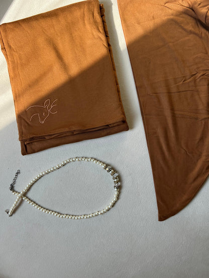 Mini Everyday Hijab Caramel