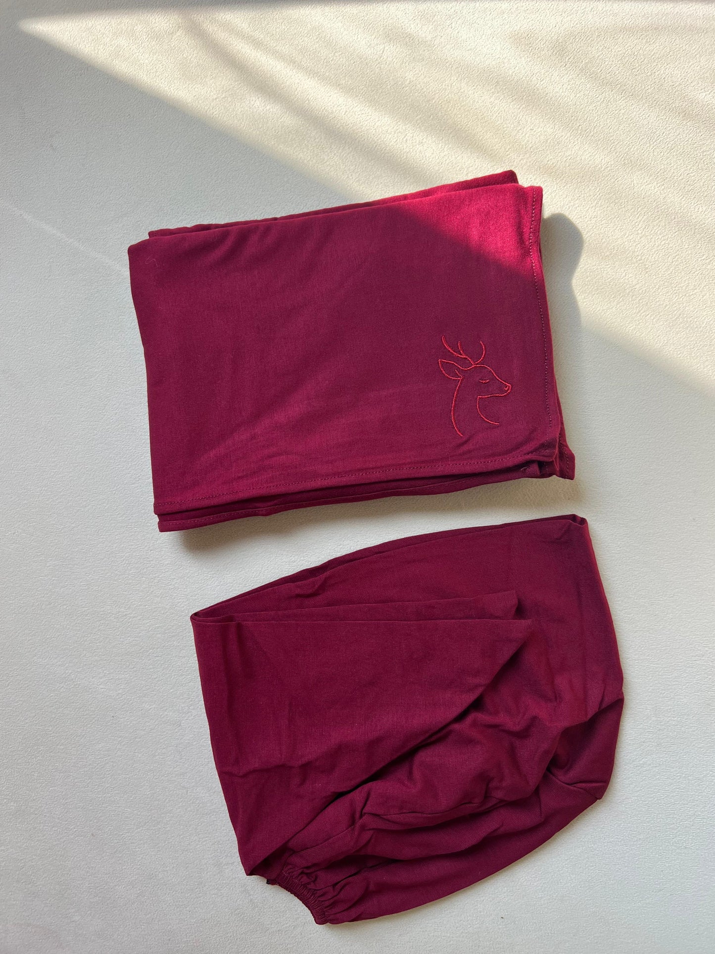 Mini Everyday Hijab Burgundy